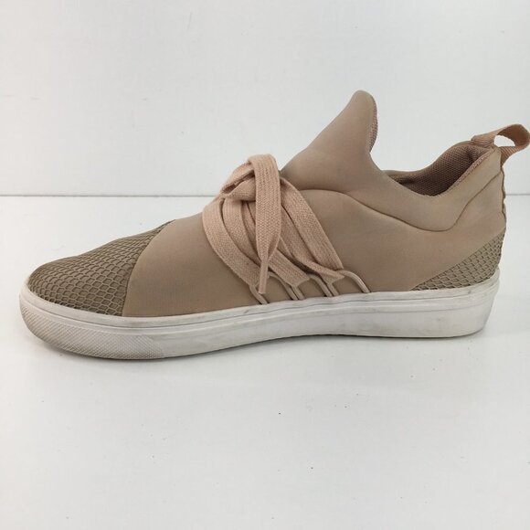 Steve Madden Lancer Pull on Sneaker Peach Tan  Size 7M - Picture 10 of 11